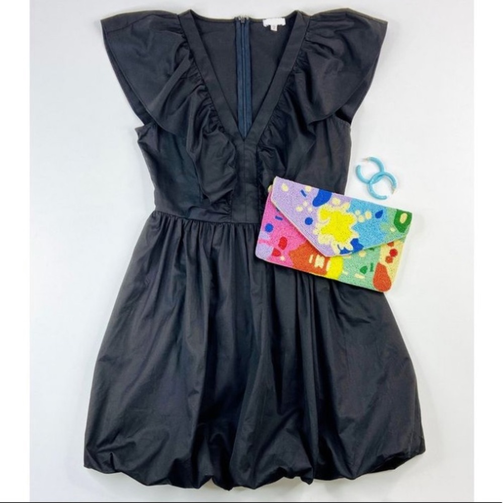 Black Dress - Bubble bottom